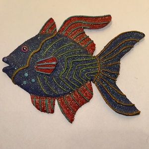 Tropical fish wall decor